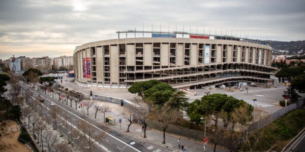 Entrance to Spotify Camp Nou