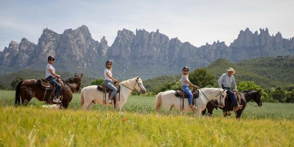 Passeig a cavall per Montserrat