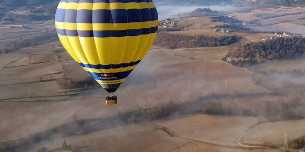 Ballonfahrt über Montseny