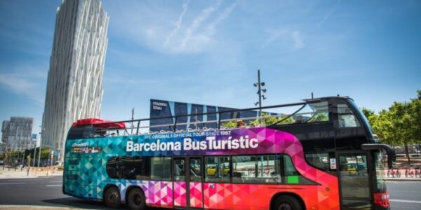 Bus touristique de Barcelone + balade en catamaran