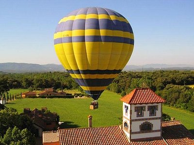 Paseo en globo por el Montseny