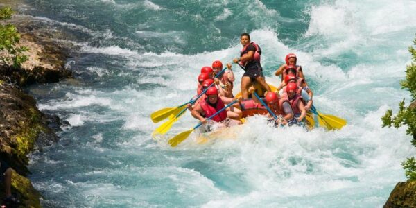 Rafting en el río Noguera Pallaresa