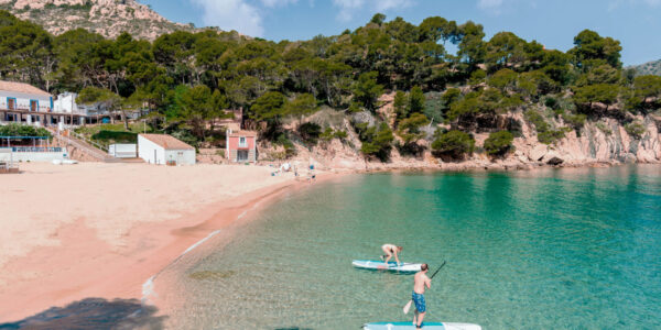 Paddle surf sulla Costa Brava