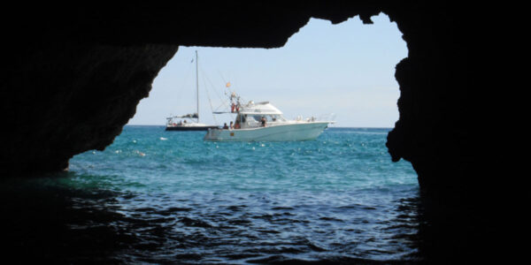 Plongée en apnée dans la grotte des lions de mer