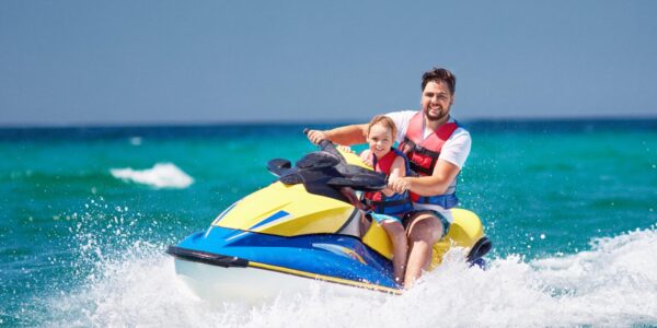 Jetski-Tour durch Cala Mora