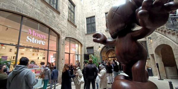 Entrada al Museu Moc de Barcelona