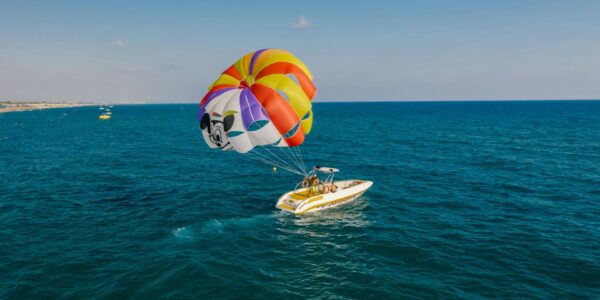 Parachute ascensionnel à Salou