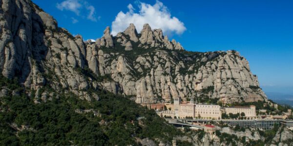 Trekking through Montserrat and visit to the monastery